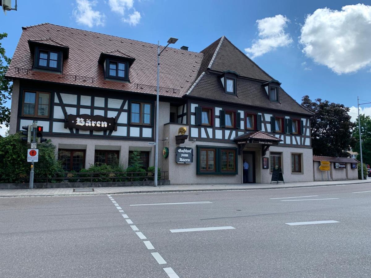 Gasthof Zum Baeren Asperg ภายนอก รูปภาพ